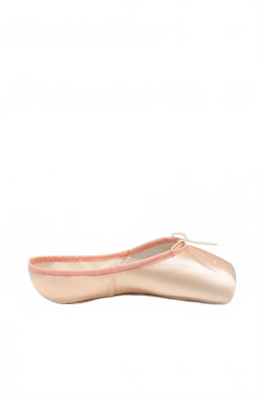 NEW BLOCH women's flexus classic pointe shoe in nougget pink
